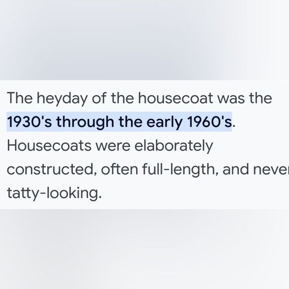 🌴National Since 1952 Vintage House Coat Red Nautical - Picture 7 of 7